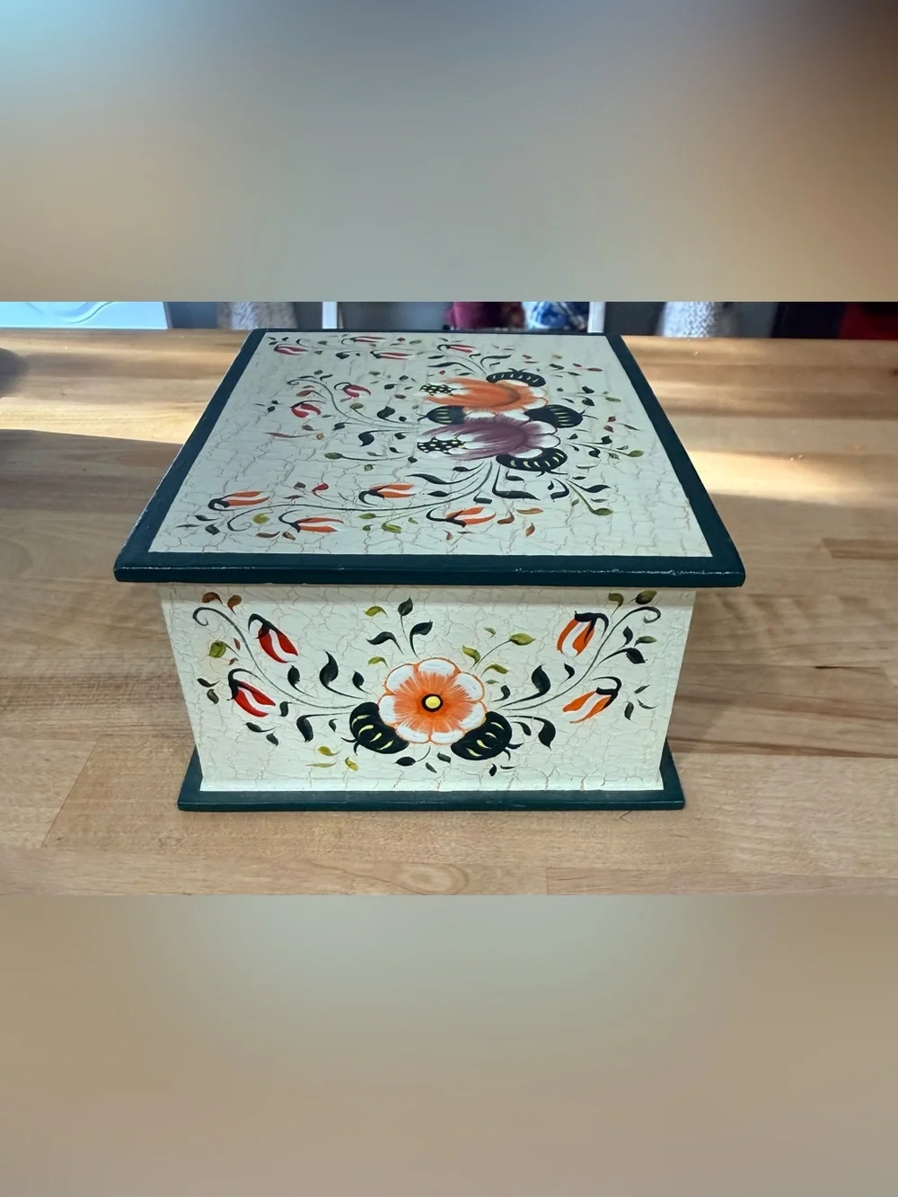 Vintage italian style trinket and jewelry box